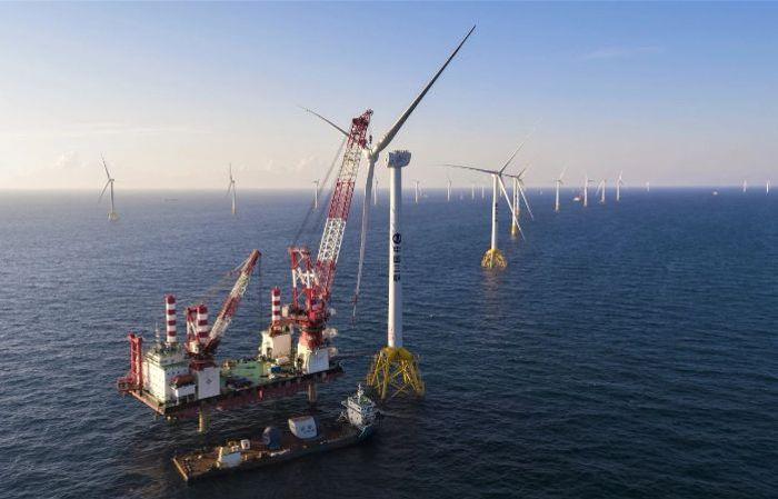 CTGR gives birth to the first GW-level offshore wind farm in China